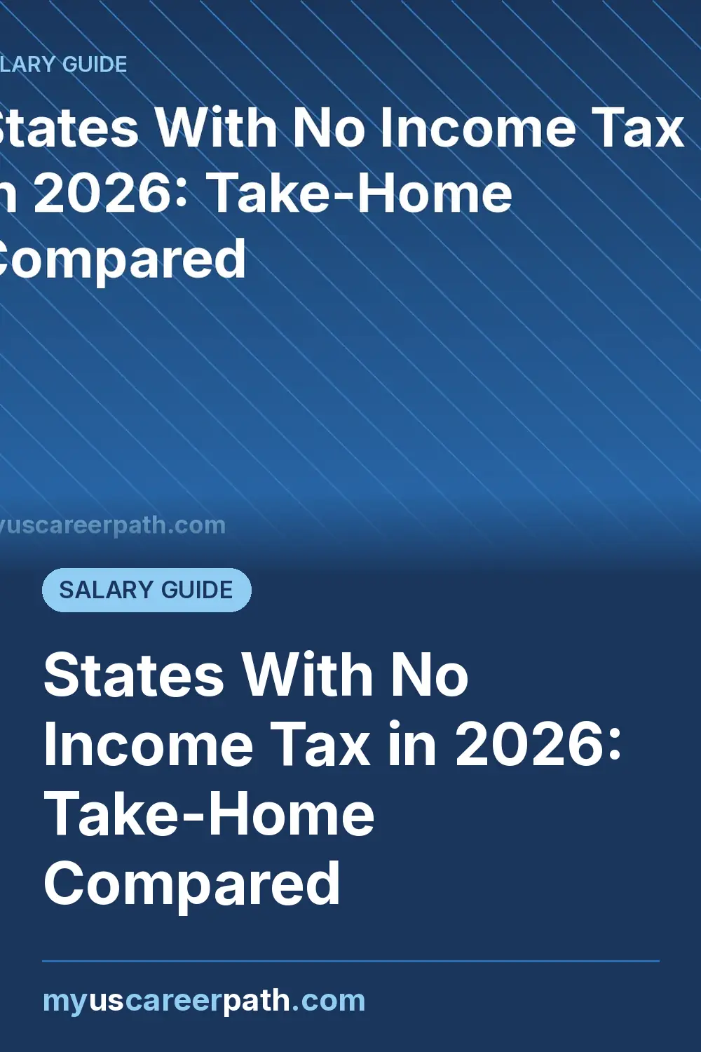States With No Income Tax in 2026: Take-Home Compared (Pinterest image)